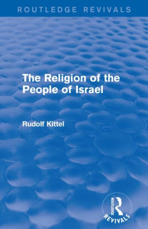 The Religion of the People of Israel