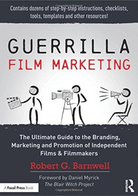 Book cover of: Guerrilla Film Marketing. By: Robert G. Barnwell