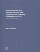 Book cover of: Preparing Deaf and Hearing Persons with Language and Learning Challenges for CBT. By: Neil S. Glickman
