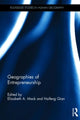 Book cover of: Geographies of Entrepreneurship. By: Elizabeth Mack