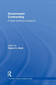 Book cover of: Government Contracting. By: Robert A. Shick