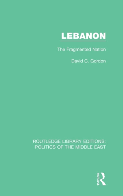 Book cover of: Lebanon. By: Gordon, David C.