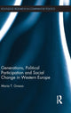 Book cover of: Generations, Political Participation and Social Change in Western Europe. By: Maria T. Grasso