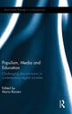 Book cover of: Populism, Media and Education. By: Maria Ranieri