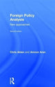 Book cover of: Foreign Policy Analysis. By: Chris Alden