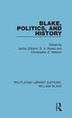Book cover of: Blake, Politics, and History. By: Jackie DiSalvo