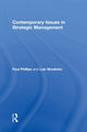 Book cover of: Contemporary Issues in Strategic Management. By: Paul Phillips
