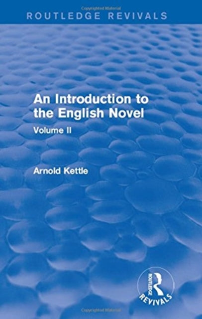 Book cover of: Introduction to the English Novel. By: Arnold Kettle
