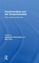 Book cover of: Psychoanalysis and the Unrepresentable. By: Agnieszka Piotrowska