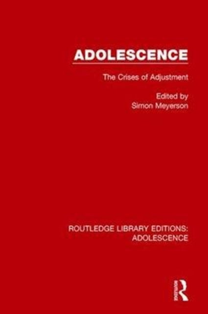 Book cover of: Adolescence. By: Simon Meyerson