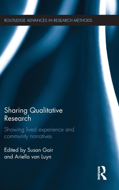 Book cover of: Sharing Qualitative Research. By: Susan Gair
