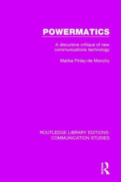 Book cover of: Powermatics. By: Marike Finlay - de Monchy