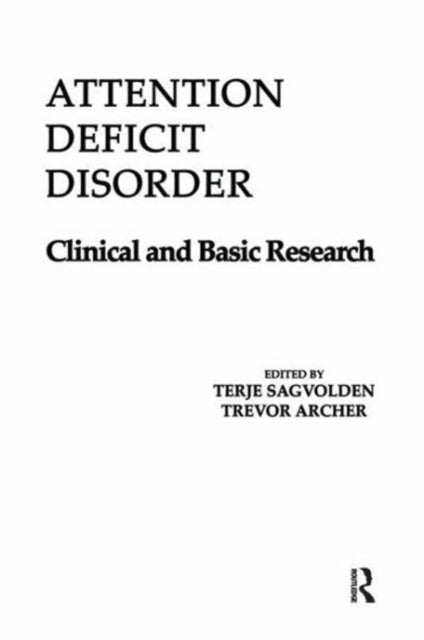 Book cover of: Attention Deficit Disord Pod. By: Terje Sagvolden