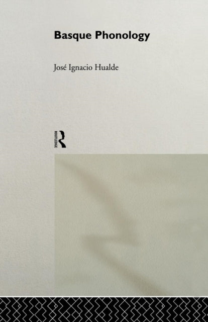Book cover of: Basque Phonology. By: José Ignacio Hualde