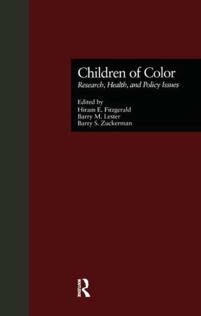Book cover of: Children of Color. By: Hiram E. Fitzgerald