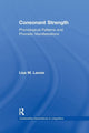 Book cover of: Consonant Strength. By: Lisa M. Lavoie