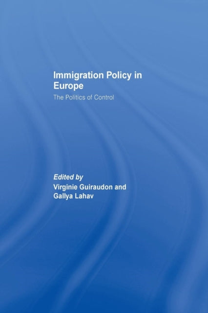 Book cover of: Immigration Policy in Europe. By: Virginie Guiraudon