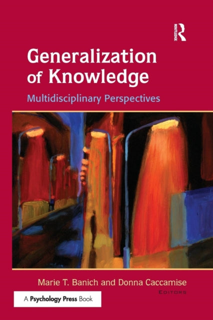 Book cover of: Generalization of Knowledge. By: Marie T. Banich