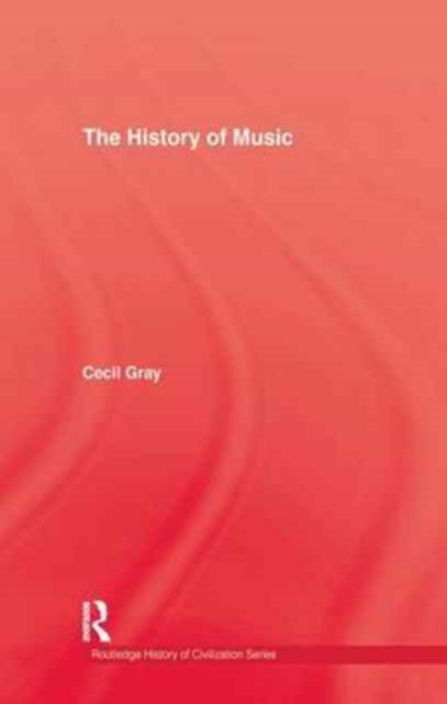 Book cover of: History Of Music. By: Cecil