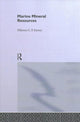 Book cover of: Marine Mineral Resources. By: Fillmore C. F. Earney