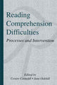 Book cover of: Reading Comprehension Difficulties. By: Cesare Cornoldi