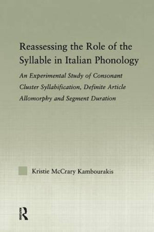 Reassessing the Role of the Syllable in Italian Phonology