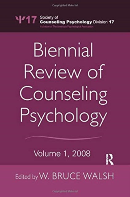 Book cover of: Biennial Review of Counseling Psychology. By: W. Bruce Walsh