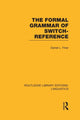 Book cover of: Formal Grammar of Switch-Reference. By: Daniel L. Finer