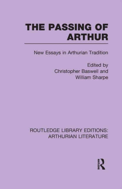 Book cover of: Passing of Arthur. By: Christopher Baswell