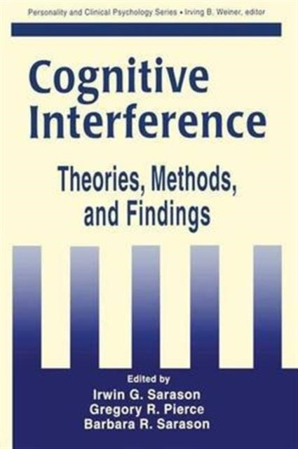 Book cover of: Cognitive Interference. By: Irwin G. Sarason