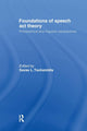 Book cover of: Foundations of Speech Act Theory. By: S. L. Tsohatzidis