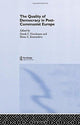 Book cover of: Quality of Democracy in Post-Communist Europe. By: Derek DEREK HUTCHESON