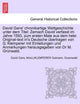 Book cover of: David Gans' Chronikartige Weltgeschichte Unter Dem Titel