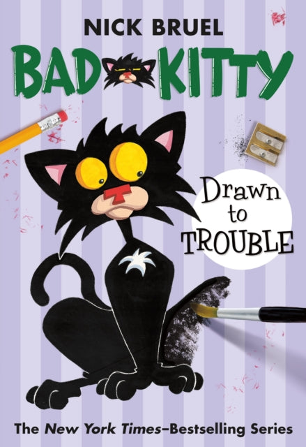 Book cover of: Bad Kitty Drawn to Trouble
