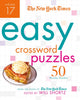 Book cover of: New York Times Easy Crossword Puzzles Volume 17. By: Staff Of The New York Times