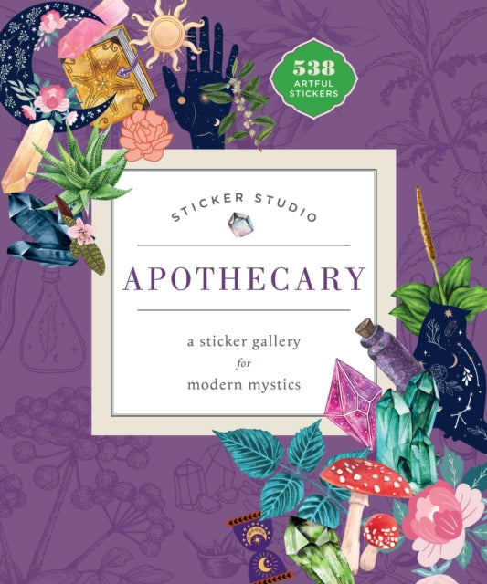 Book cover of: Sticker Studio: Apothecary. By: Chloe Standish