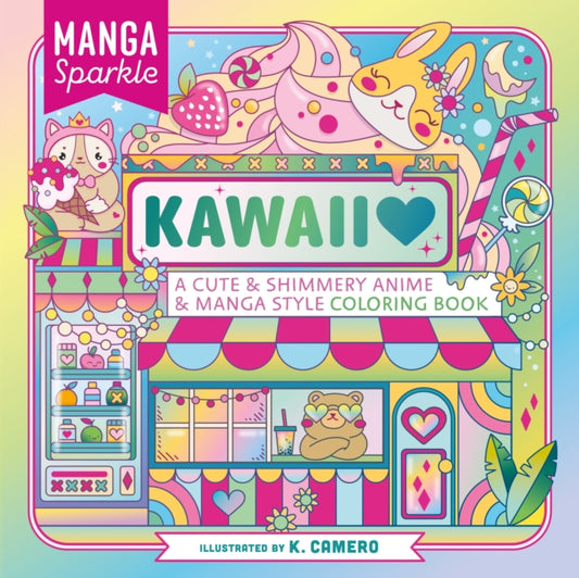 Book cover of: Manga Sparkle: Kawaii. By: Kai Camero