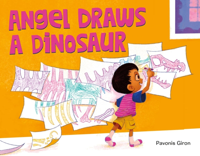 Book cover of: Angel Draws a Dinosaur