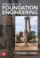Book cover of: Foundation Engineering: Geotechnical Principles and Practical Applications. By: Richard L. Handy