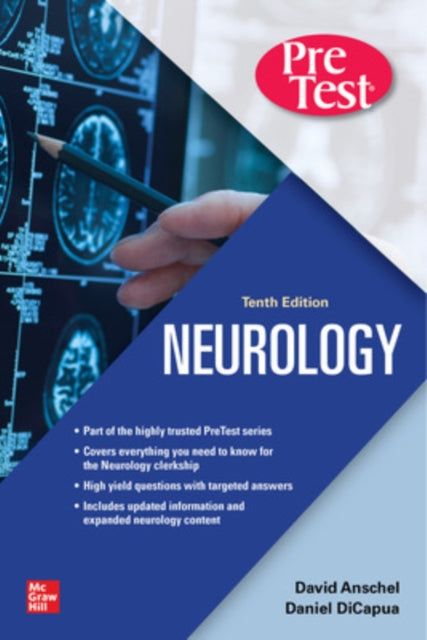 Book cover of: Pretest Neurology. By: David J. Anschel