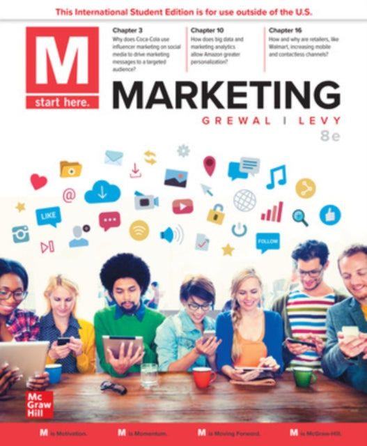 Book cover of: M: Marketing ISE. By: GREWAL