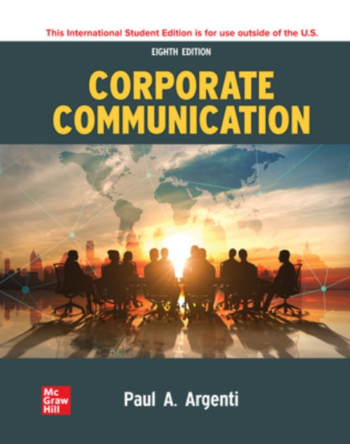 Book cover of: Corporate Communication ISE. By: Paul A. Argenti