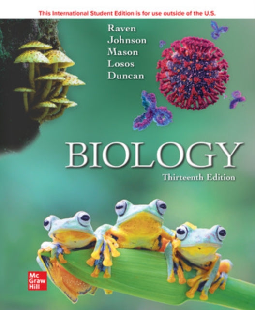 Book cover of: Biology ISE. By: RAVEN