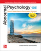 Book cover of: Abnormal Psychology: Clinical Perspectives on Psychological Disorders ISE. By: WHITBOURNE
