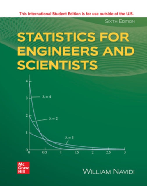 Book cover of: Statistics for Engineers and Scientists ISE. By: NAVIDI