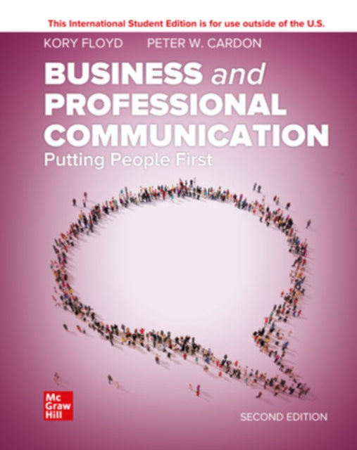 Book cover of: Business and Professional Communication ISE. By: FLOYD