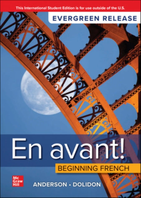 Book cover of: En avant! Beginning French: 2024 Release ISE. By: Anderson