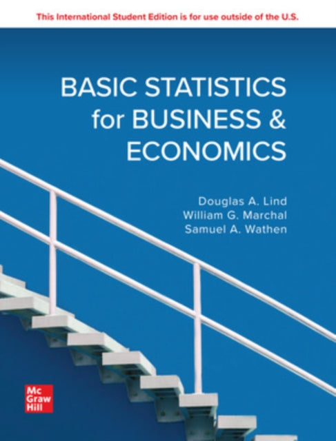 Book cover of: Basic Statistics for Business and Economics: 2024 Release ISE. By: LIND