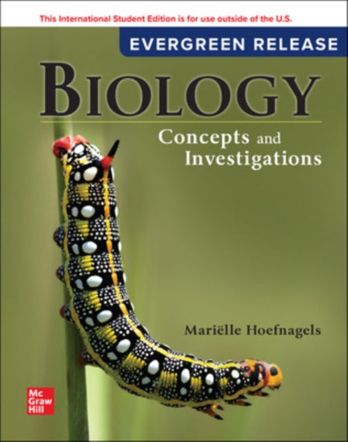 Book cover of: Biology: Concepts and Investigations: 2024 Release ISE