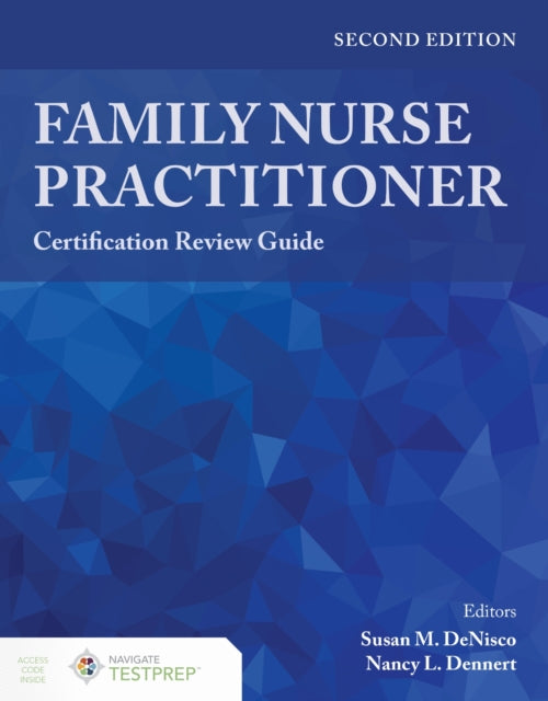 Book cover of: Family Nurse Practitioner Certification Review Guide. By: Susan M. DeNisco